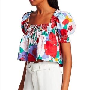Faithfull The Brand Lilla Top Anita Floral